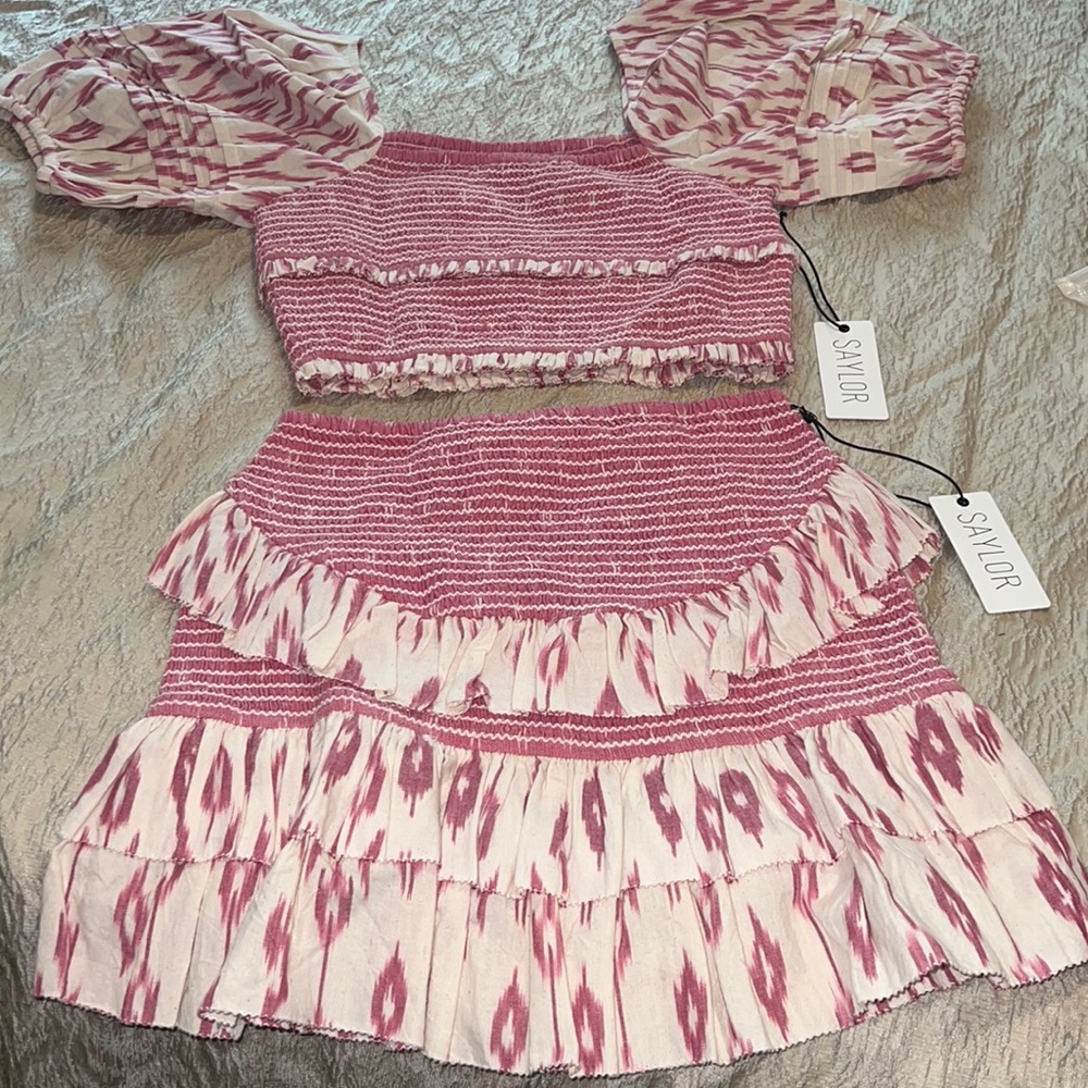 Saylor Skirts | Saylor Set | Color: Pink | Size: Small